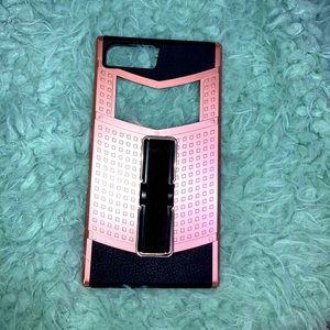 Cute black and pink Durable iPhone 8 Plus case!